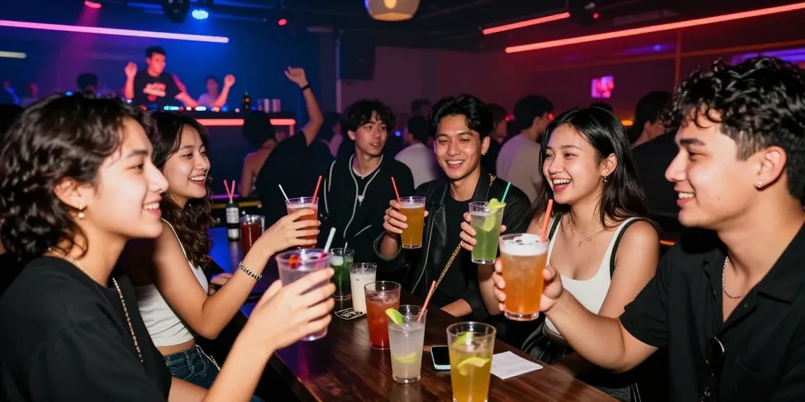 Club21ids提供的夜生活场景，让年轻人尽情享受饮品与欢乐