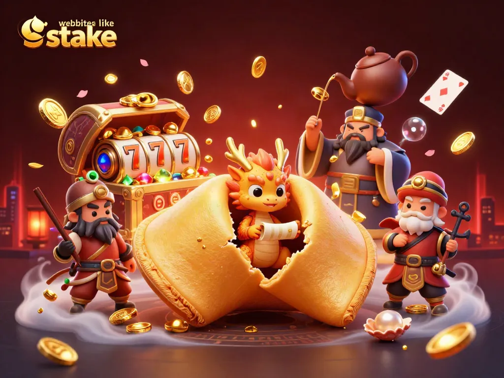 Engage in fun gameplay experiences on websites like stake with vibrant 3D casino illustrations.