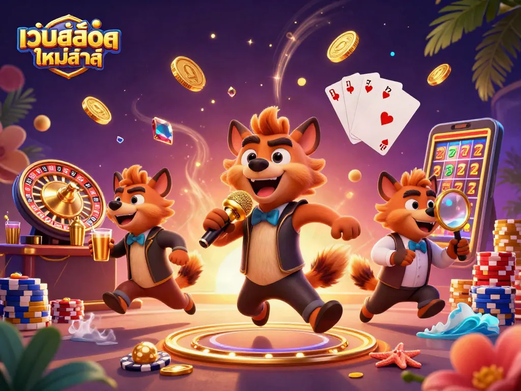 เล่นกับ เว็บสล็อตใหม่ล่าสุด พร้อมเกมสล็อตที่อัดแน่น โอกาสทำเงินสูง