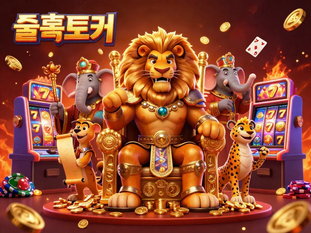 Experience the thrill of 슬롯토커 with dynamic slot machines and vivid casino characters.