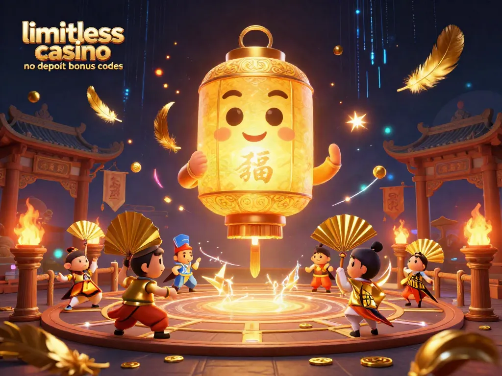 Experience limitless casino no deposit bonus codes with exciting 3D characters and vibrant casino elements.