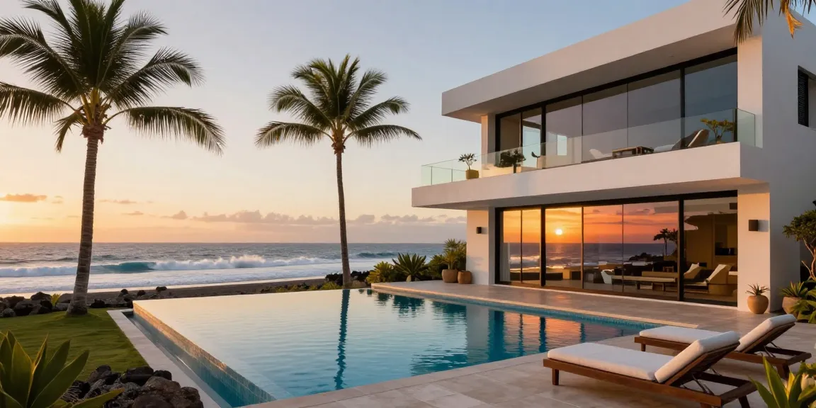 Luxury villa in the Canary Islands showcasing the allure of Cancasa properties.