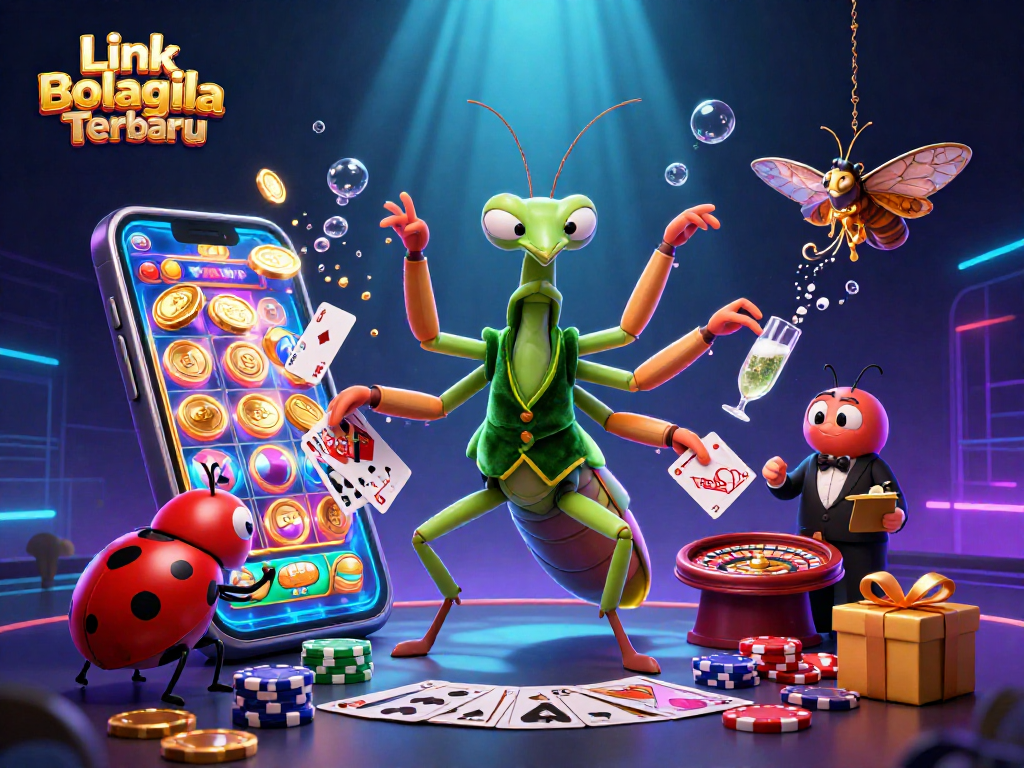 Experience vibrant gameplay with Link Bolagila Terbaru showcasing slot games and winning excitement.