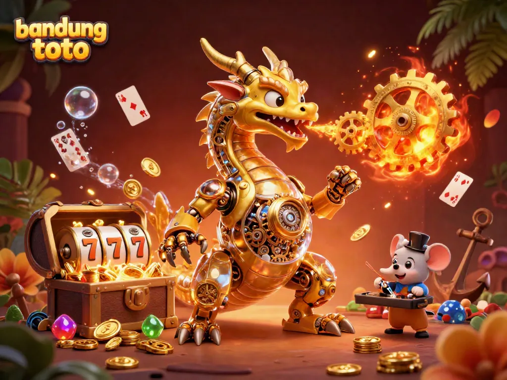 Engage in thrilling gaming adventures with bandung toto, featuring epic casino elements and a vibrant atmosphere.