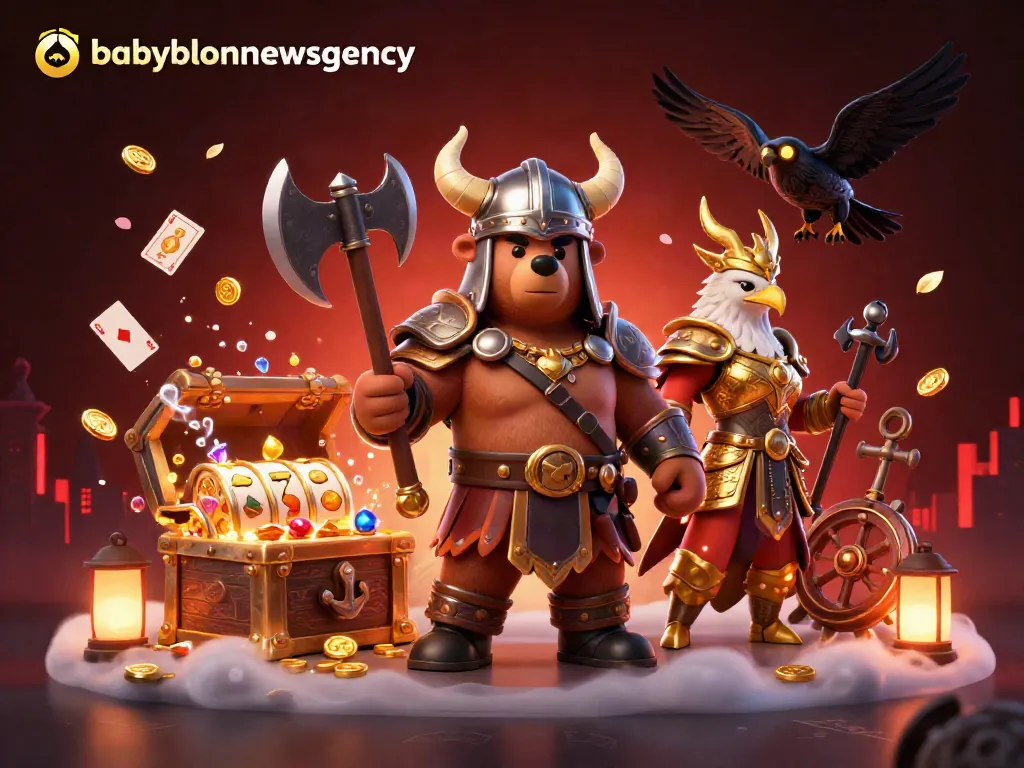 Engage in thrilling gaming with babylonnewsagency's vibrant 3D casino illustration featuring action-packed elements.