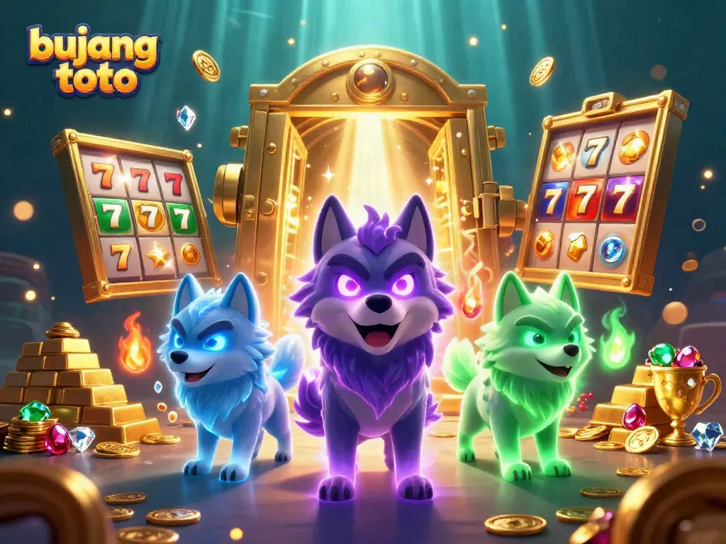Join the adventure with bujang toto as you spin your way to winning in this vibrant casino scene!