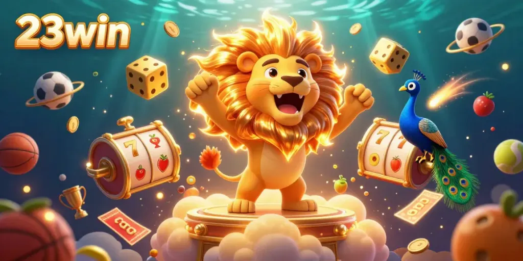Experience thrilling gameplay with 23win, featuring dynamic casino elements and vivid characters.