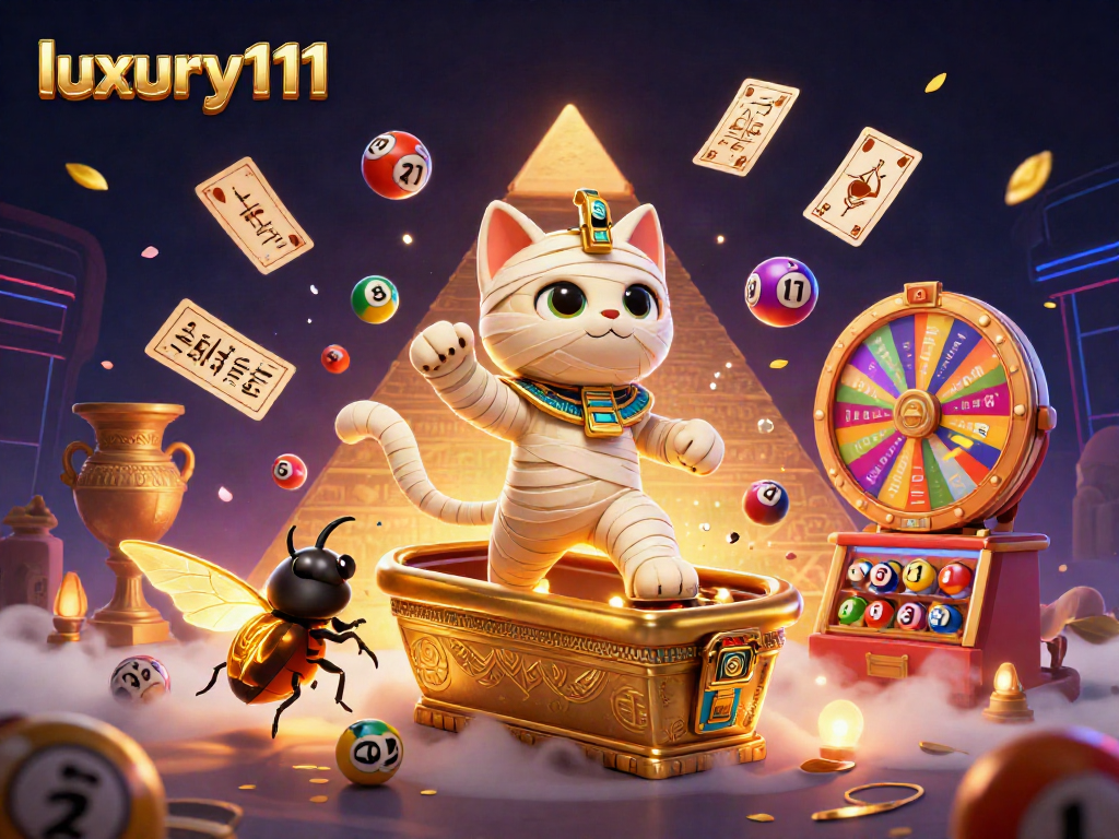 Win big with luxury111 in a dazzling casino filled with vibrant games and animated characters