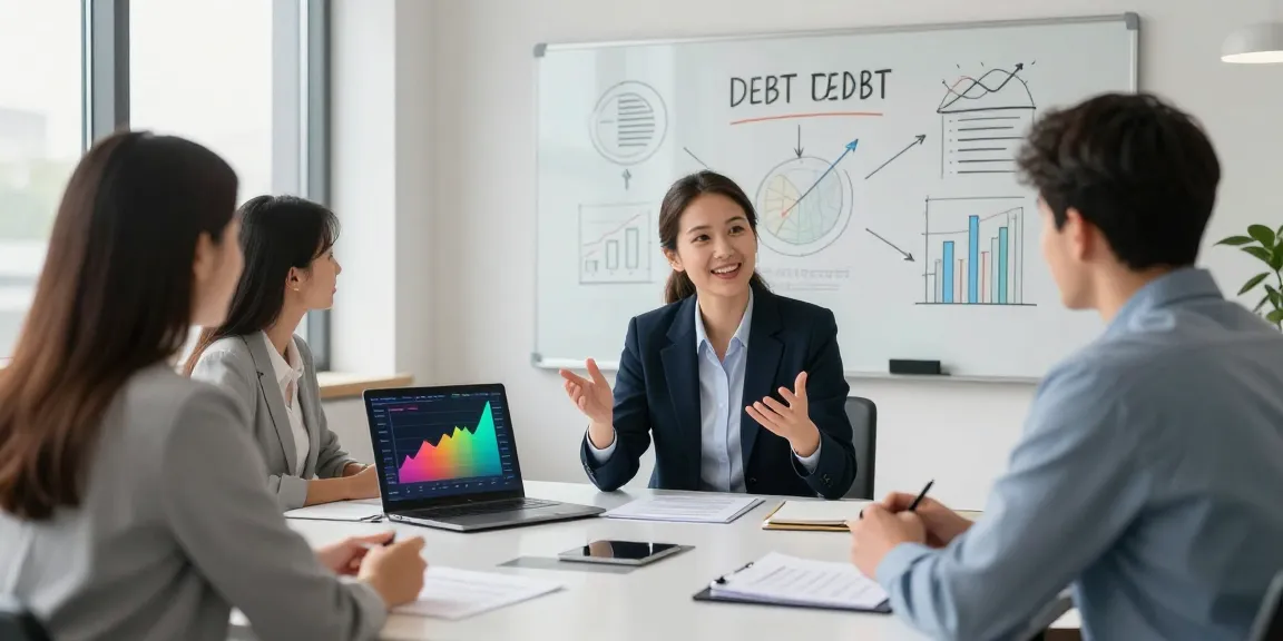 Debt Recycling strategies being discussed in a modern financial advisory office.