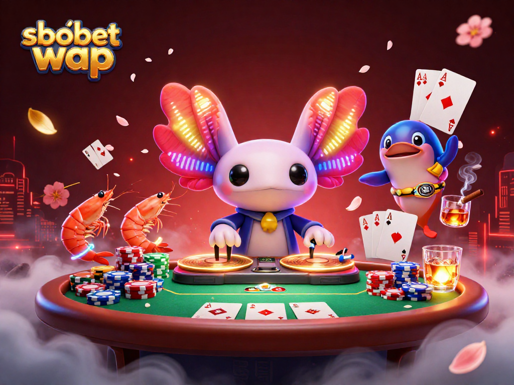 Boost your gaming with sbobet wap at this vibrant, action-packed casino scene.