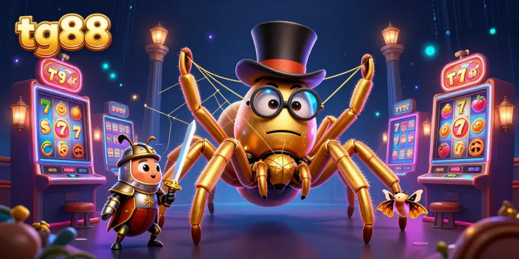 Engage with tg88's vibrant online slots experience featuring exciting characters and dynamic gameplay.