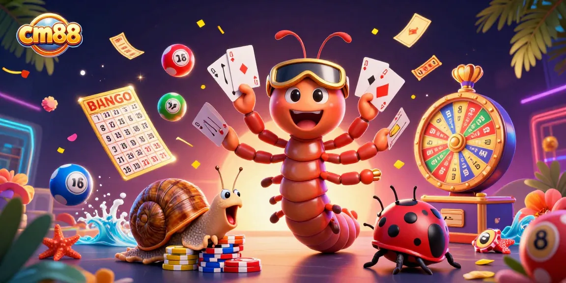 Experience exhilarating gaming action at cm88 with vibrant characters and dynamic casino elements.