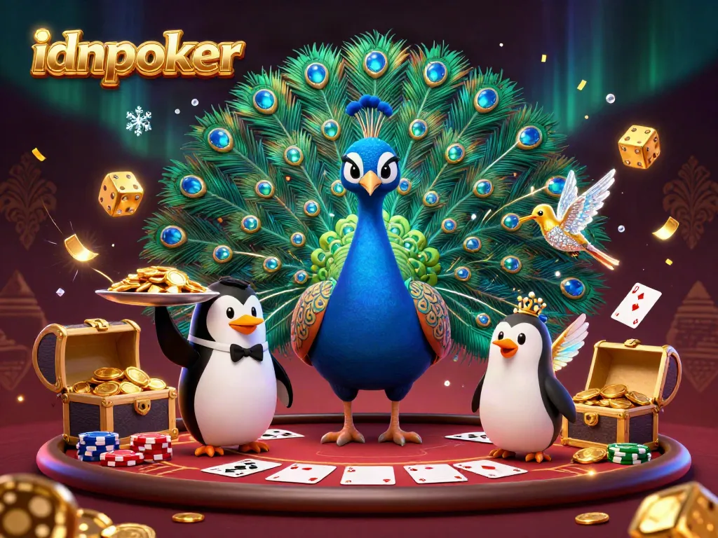 Temukan keseruan bermain idnpoker dengan ilustrasi penuh warna dan detail yang luar biasa.