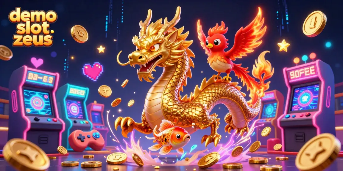 Rasakan keseruan demo slot zeus dengan naga emas, phoenix, dan ikan koi yang melompat di antara koin.