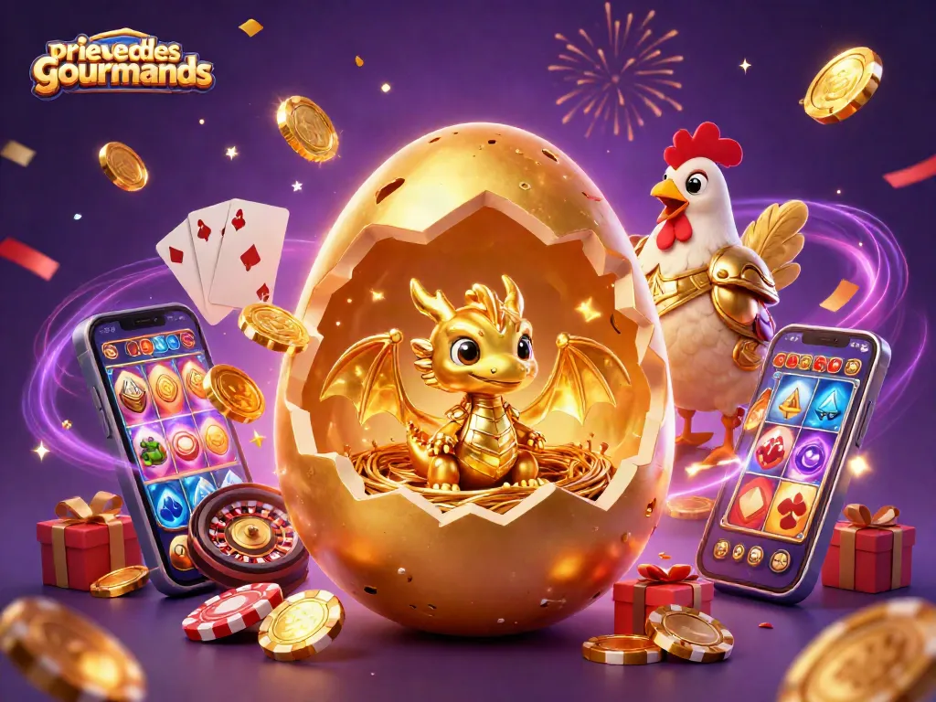 Engage in thrilling gameplay with prieuredesgourmands at this vibrant, festive casino scene.